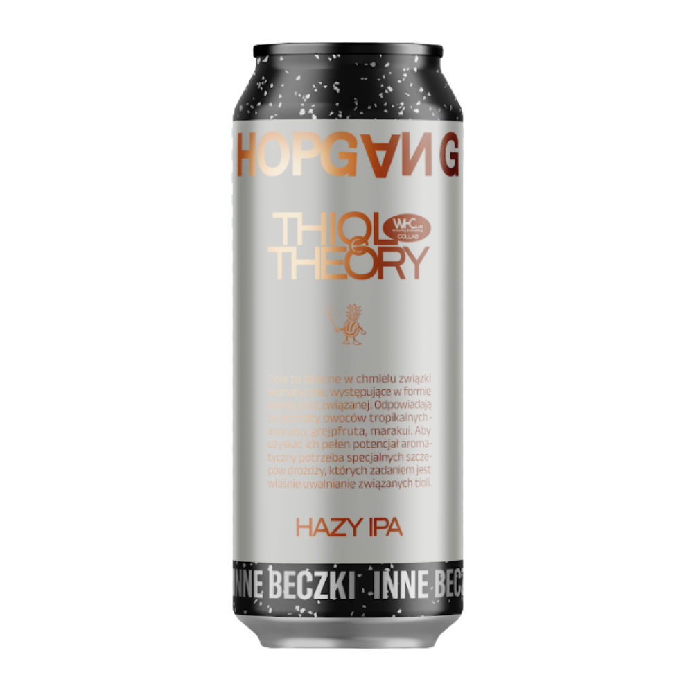 Piwo Inne Beczki Hopgang Thiol Theory 5,8% 500 ml puszka