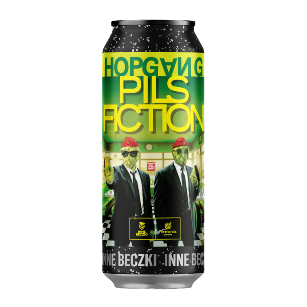 Piwo Inne Beczki Hopgang Pils Fiction 5% 500 ml puszka