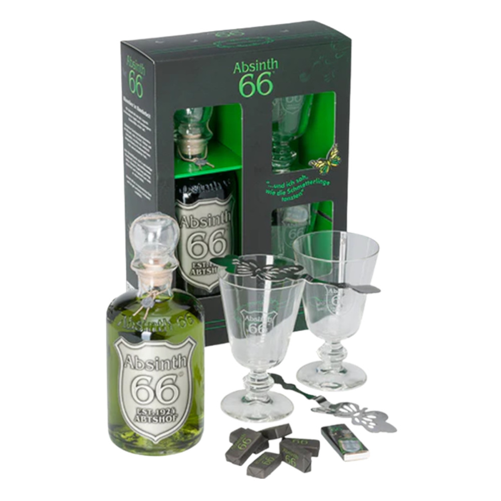 Absynt Absinth 66 66% 500 ml Zestaw