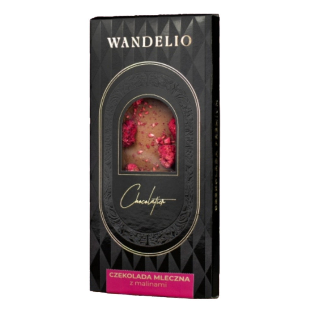 Wandelio Czekolada Mleczna z Malinami 85 g