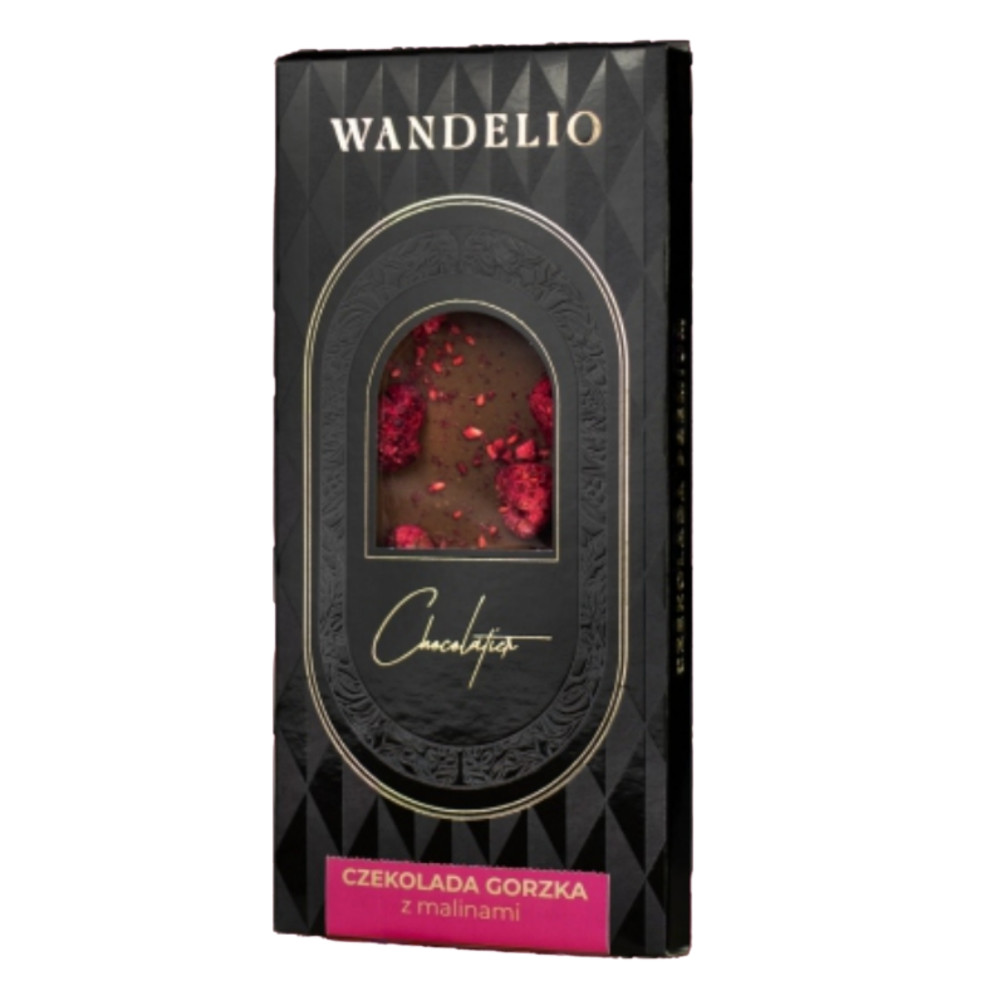 Wandelio Czekolada Gorzka z Malinami 85 g