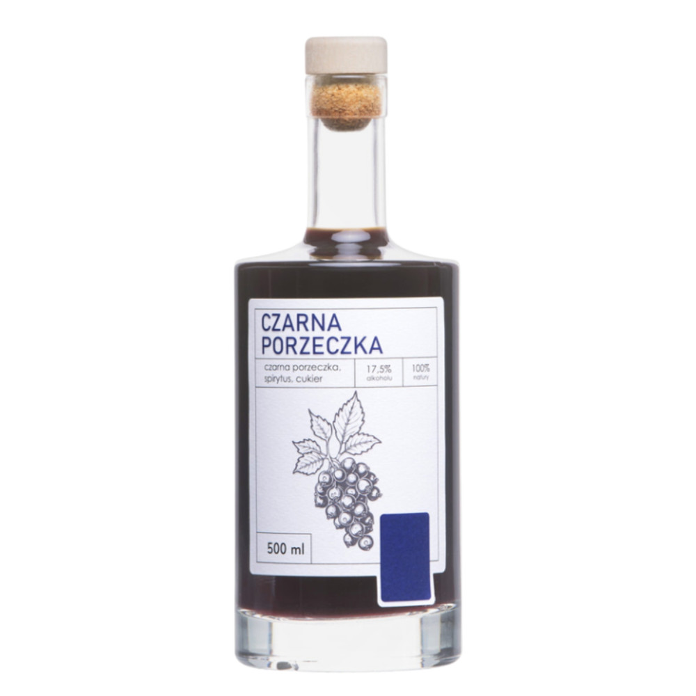 Nalewka Czarna Porzeczka 17,5% 500 ml
