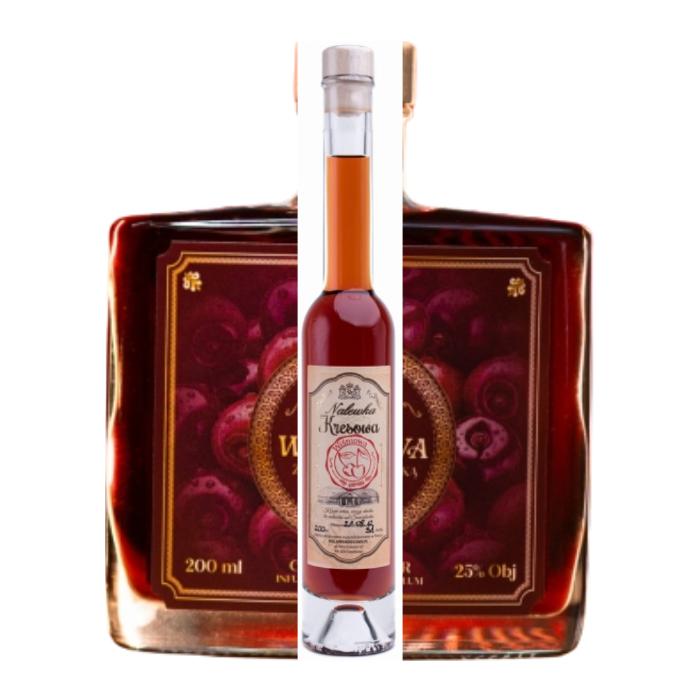 Nalewka Kresowa Wiśniowa 25% 200 ml