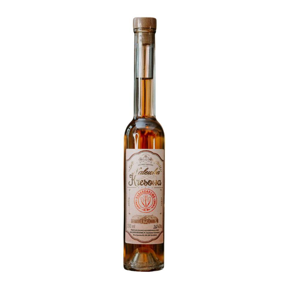 Nalewka Kresowa Rabarbarowa 25% 200 ml