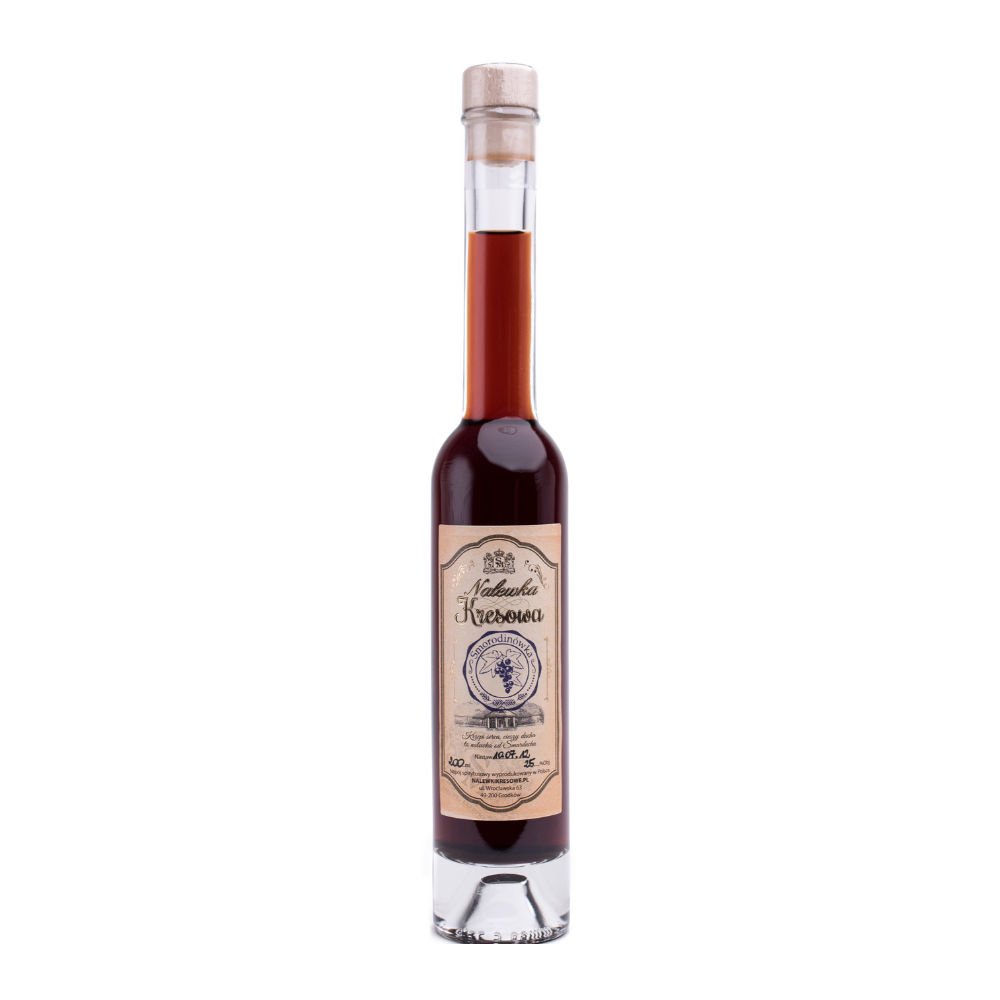 Nalewka Kresowa Smorodinówka Czarna porzeczka 25% 200 ml