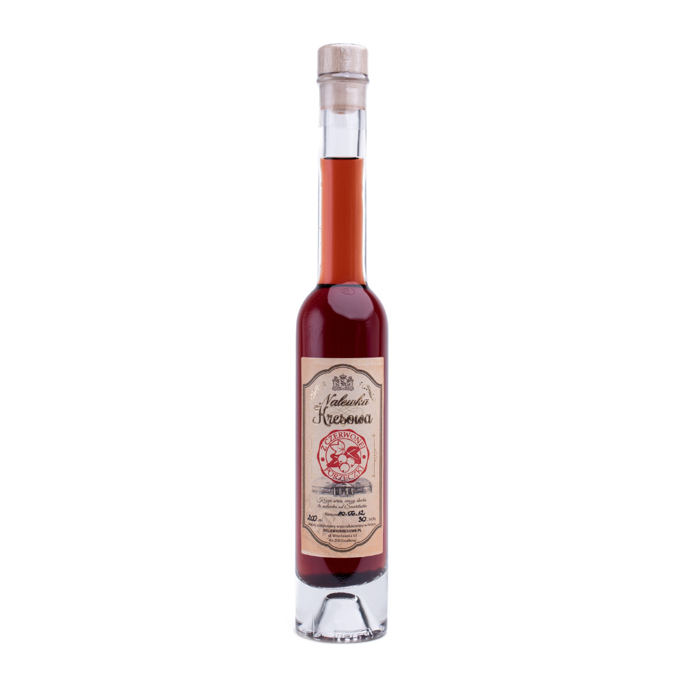 Nalewka Kresowa Czerwona porzeczka 26% 200 ml