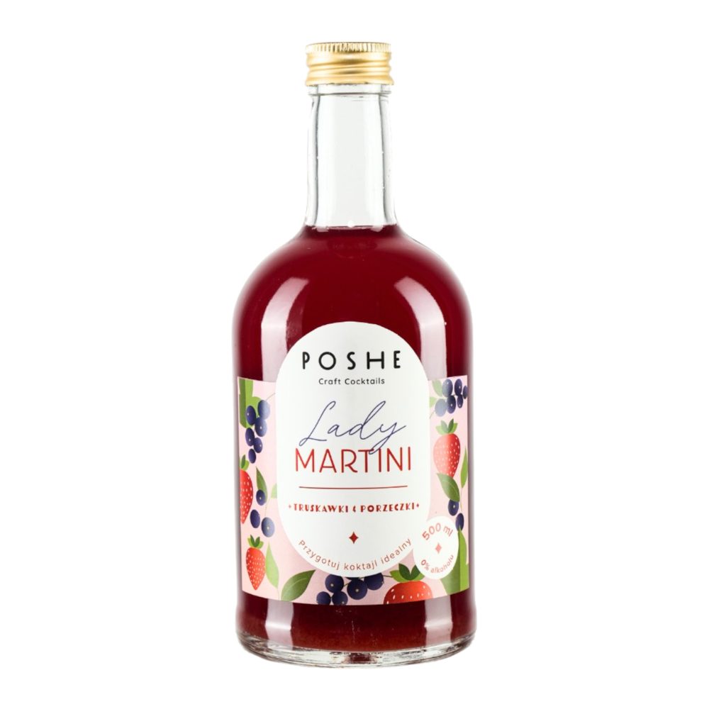 Baza do drinków Poshe Lady Martini 0% 500 ml