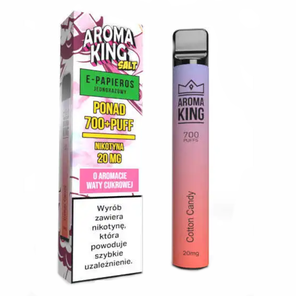 Epapieros Aroma King o Aromacie Winogron 20 mg
