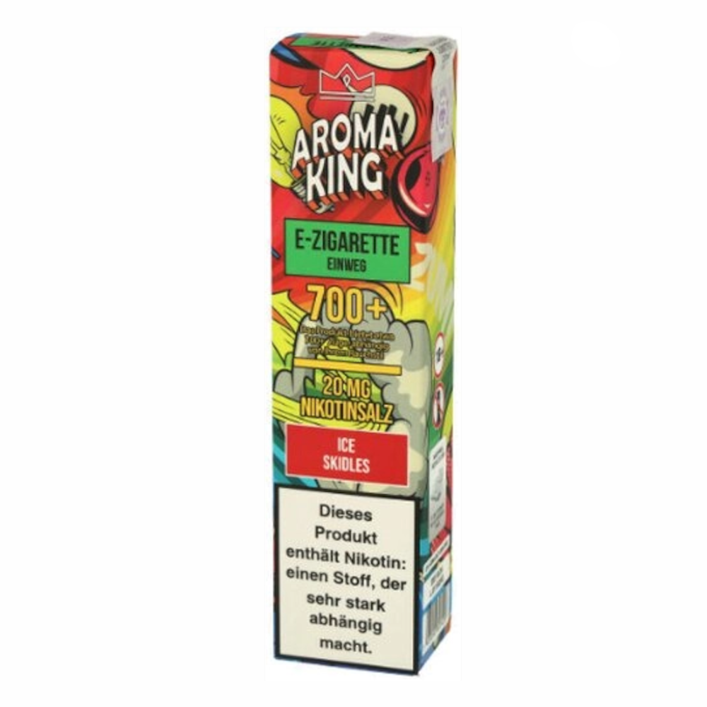 Epapieros Aroma King o Aromacie Ice Skidles 20 mg