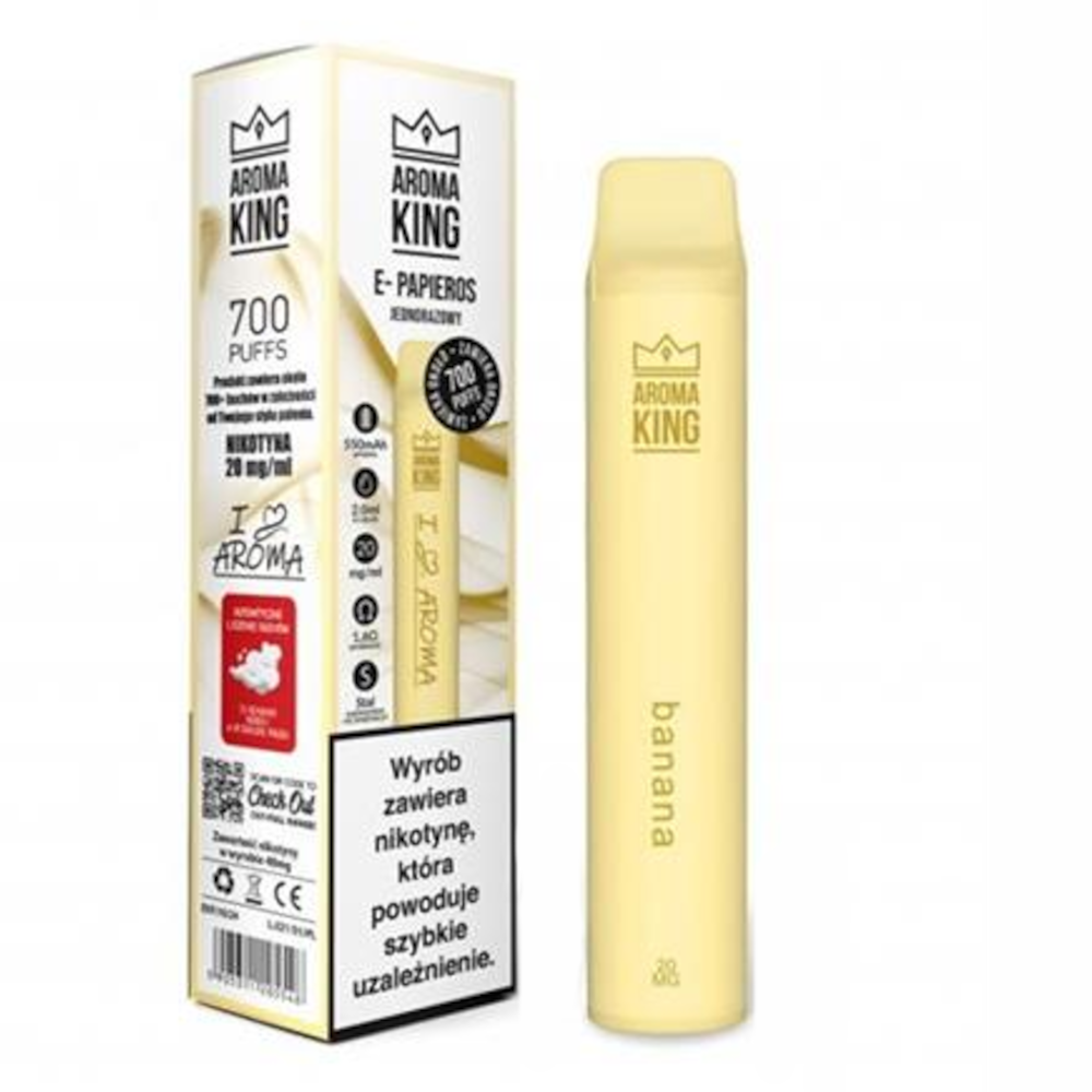 Epapieros Aroma King I LOVE Banana 20 mg