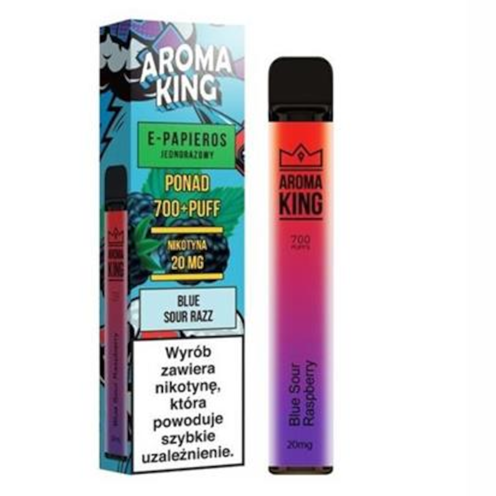 Epapieros Aroma King Kwaśna Malina 20 mg