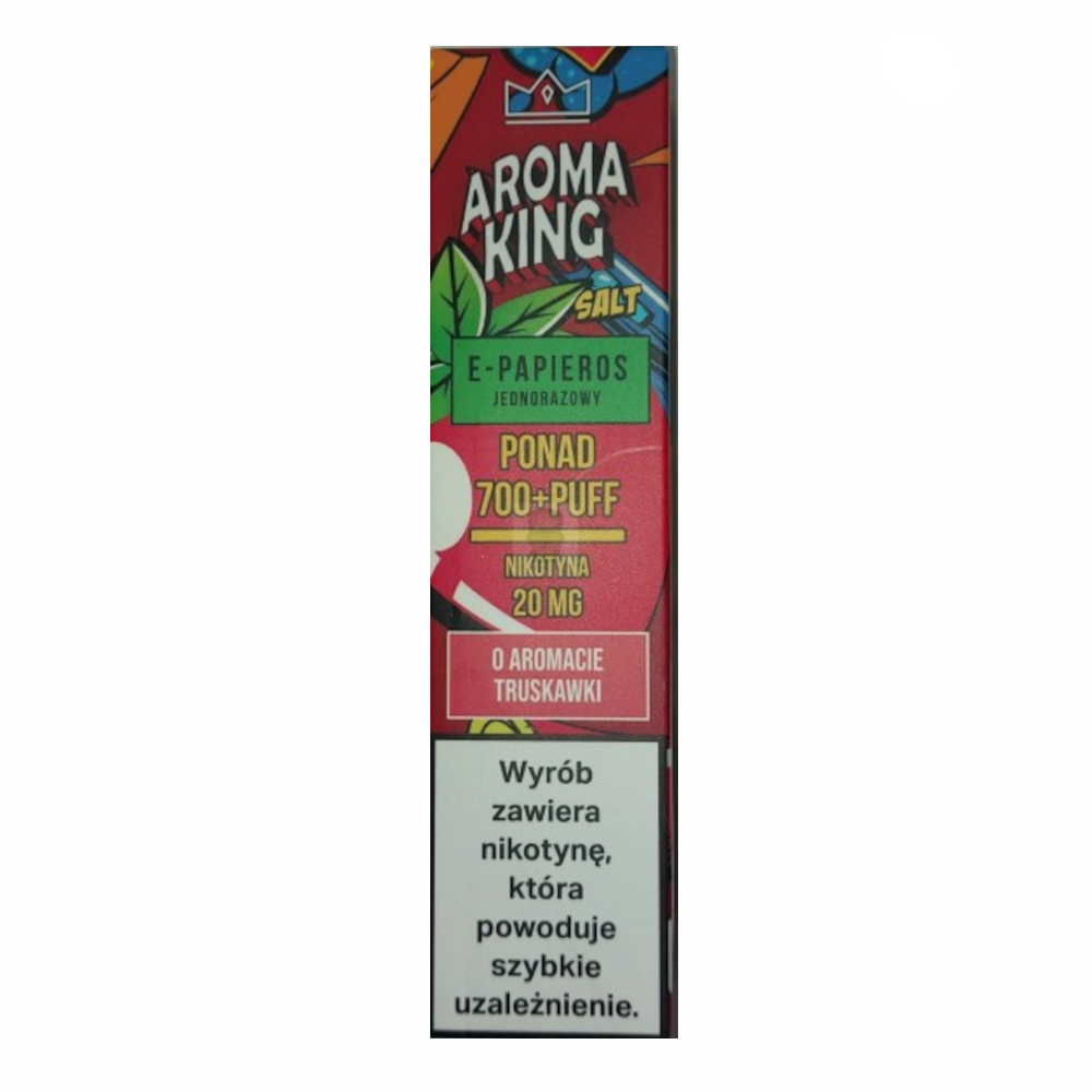 Epapieros Aroma King o Aromacie Truskawki 20 mg