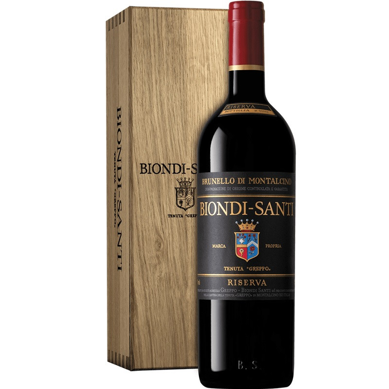 Wino Brunello Di Montalcino Riserva Biondi Santi Tenuta Greppo wytrawne czerwone 14,5 % 750 ml