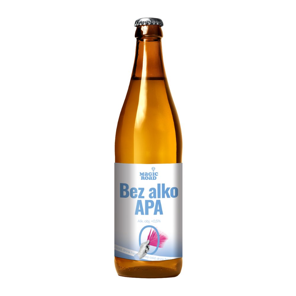 Piwo Magic Road Bez alko APA 0% 500 ml
