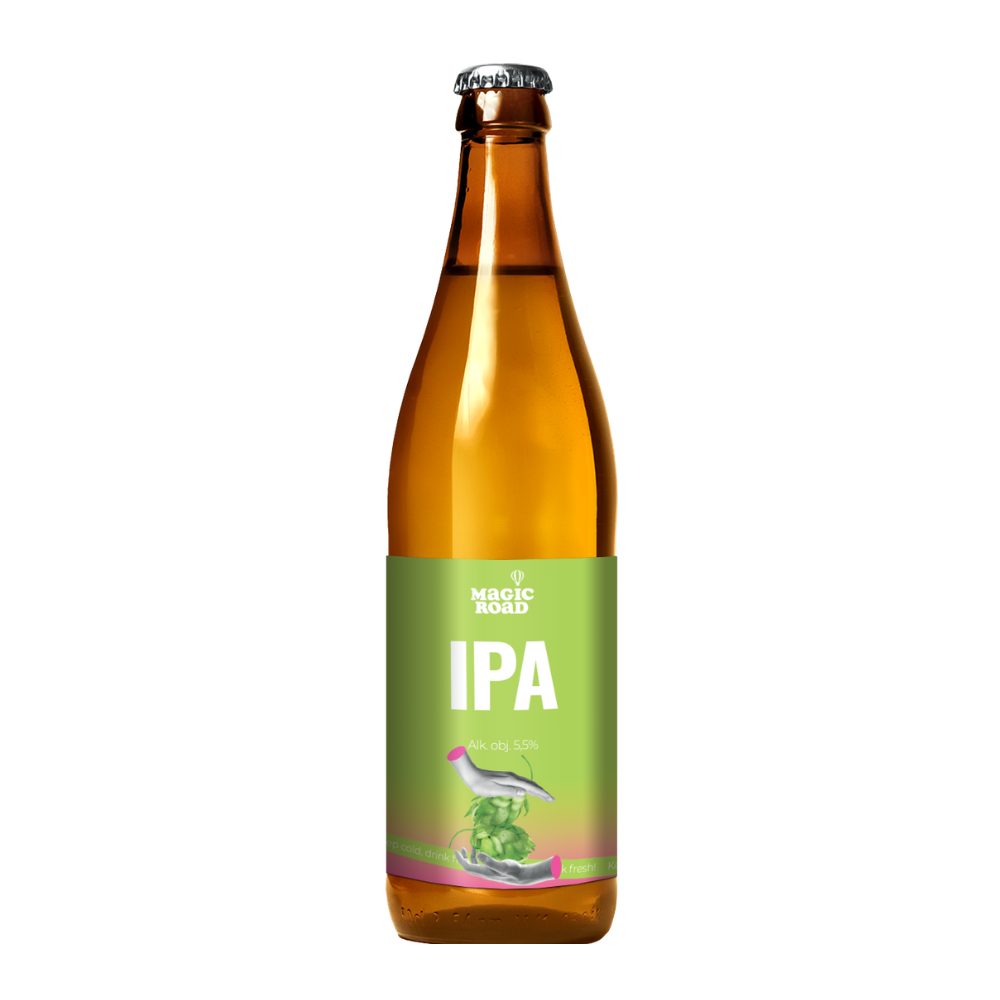 Piwo Magic Road IPA 5,5% 500 ml