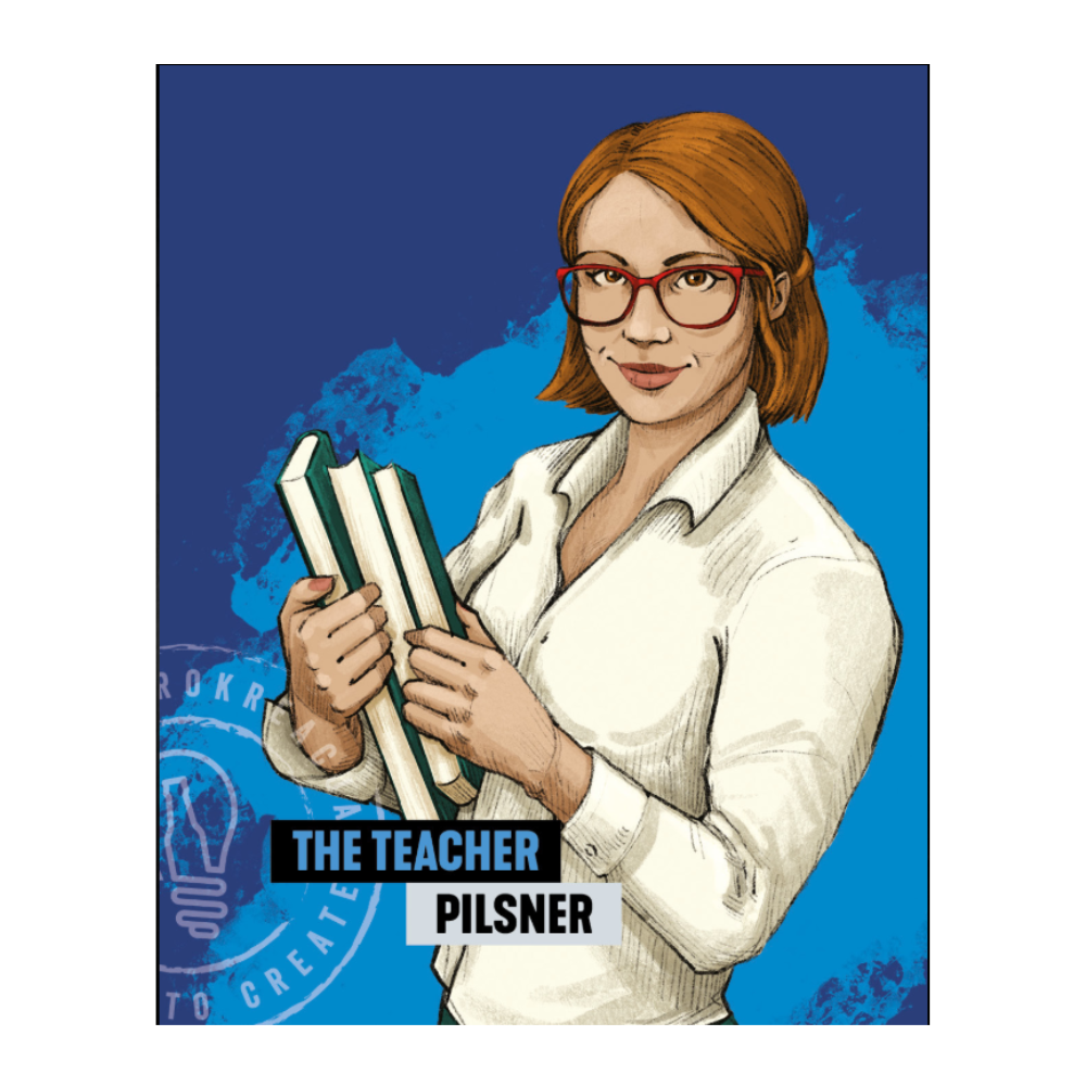 Piwo Brokreacja The Teacher Bohemian Pils 4,8% 30 l keg