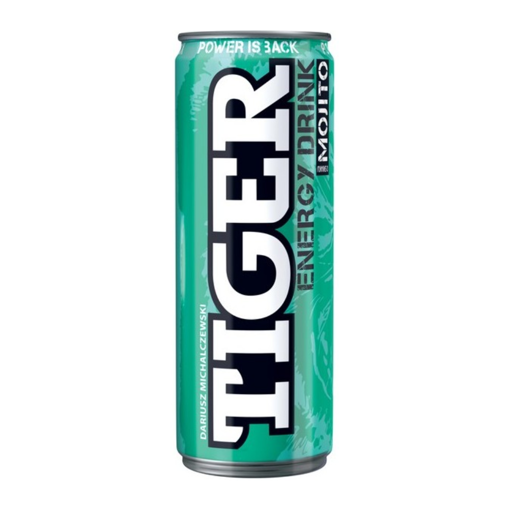 Energetyk Tiger Mojito 250 ml puszka DRS