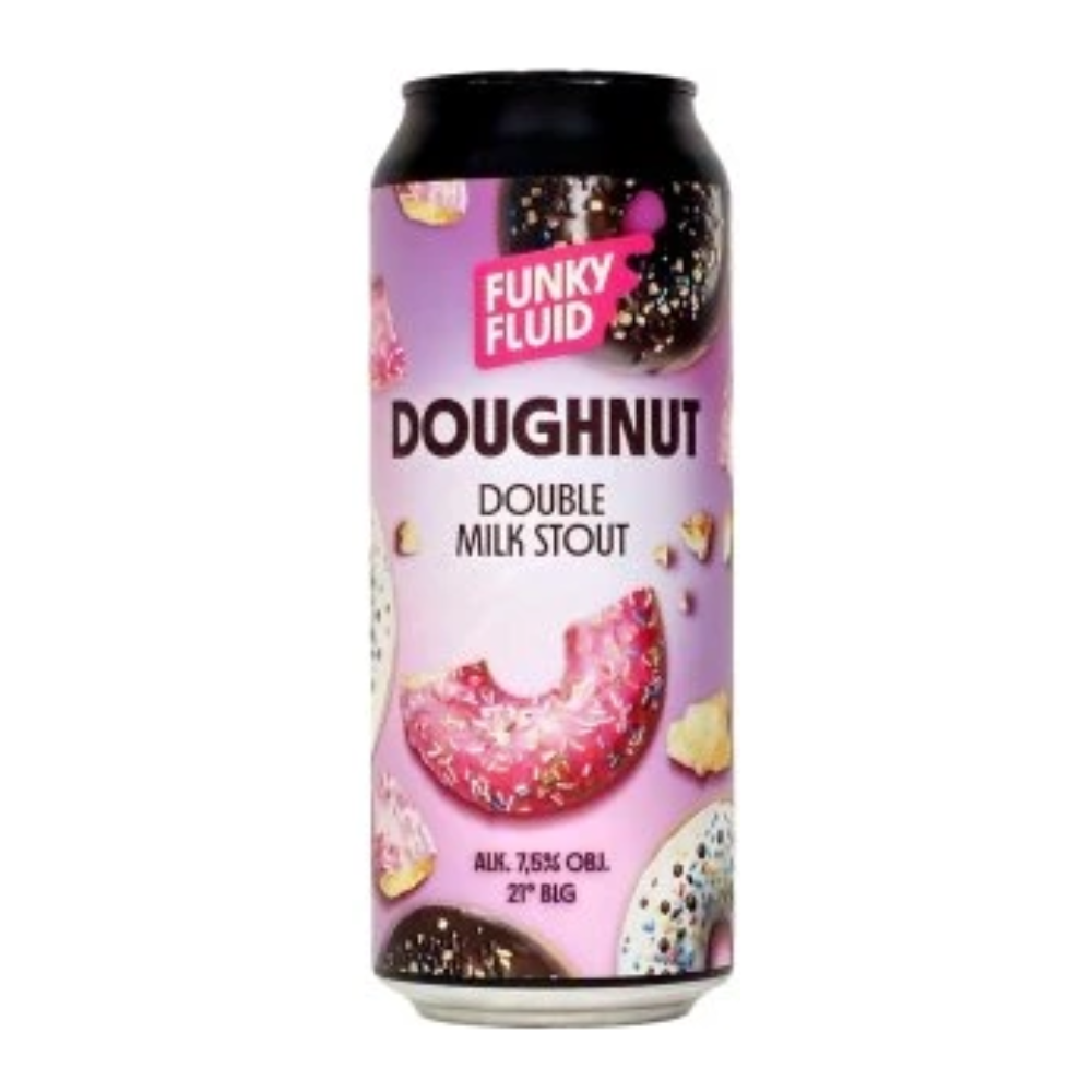 Funky Fluid Doughnut Double Milk Stout 7,5% 500 ml puszka