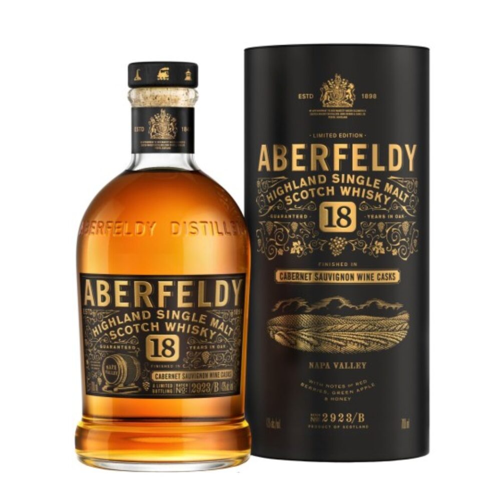 Aberfeldy Wine Cask Series: Cabernet Sauvignon 18YO 40%
