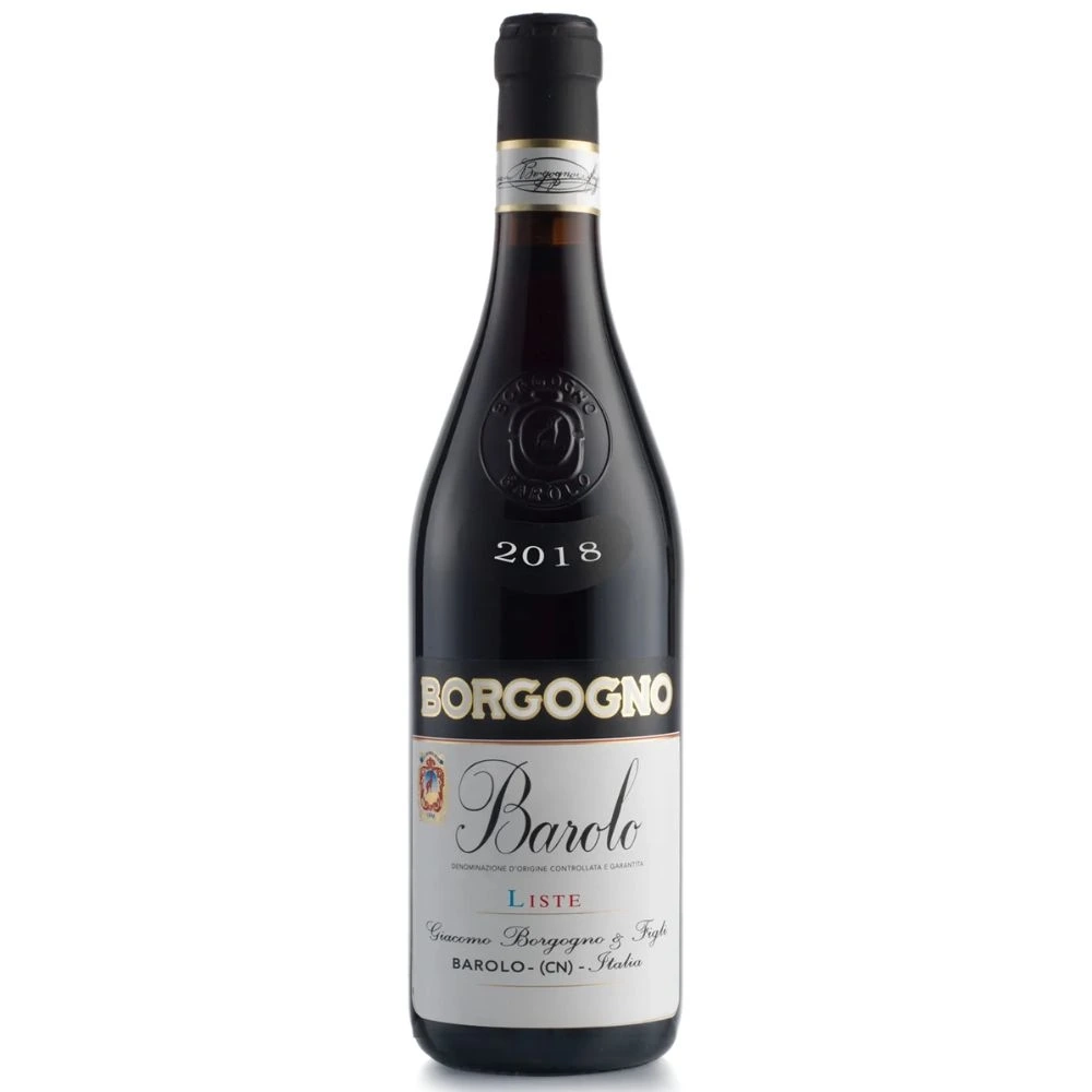 Wino Borgogno Barolo Liste DOCG 2018 14% czerwone wytrawne 750 ml
