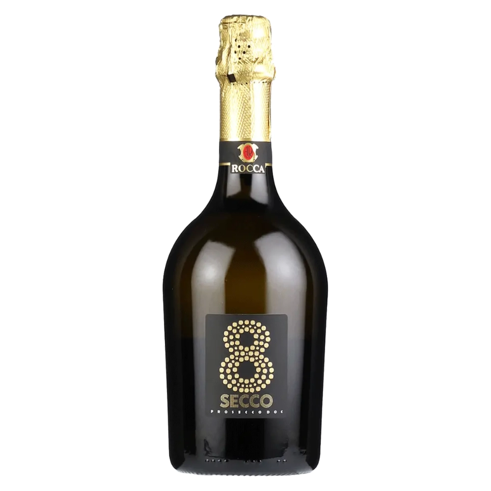 Wino musujące 8 Secco DOC Extra Dry Millesimato 2023 11% białe wytrawne 750 ml