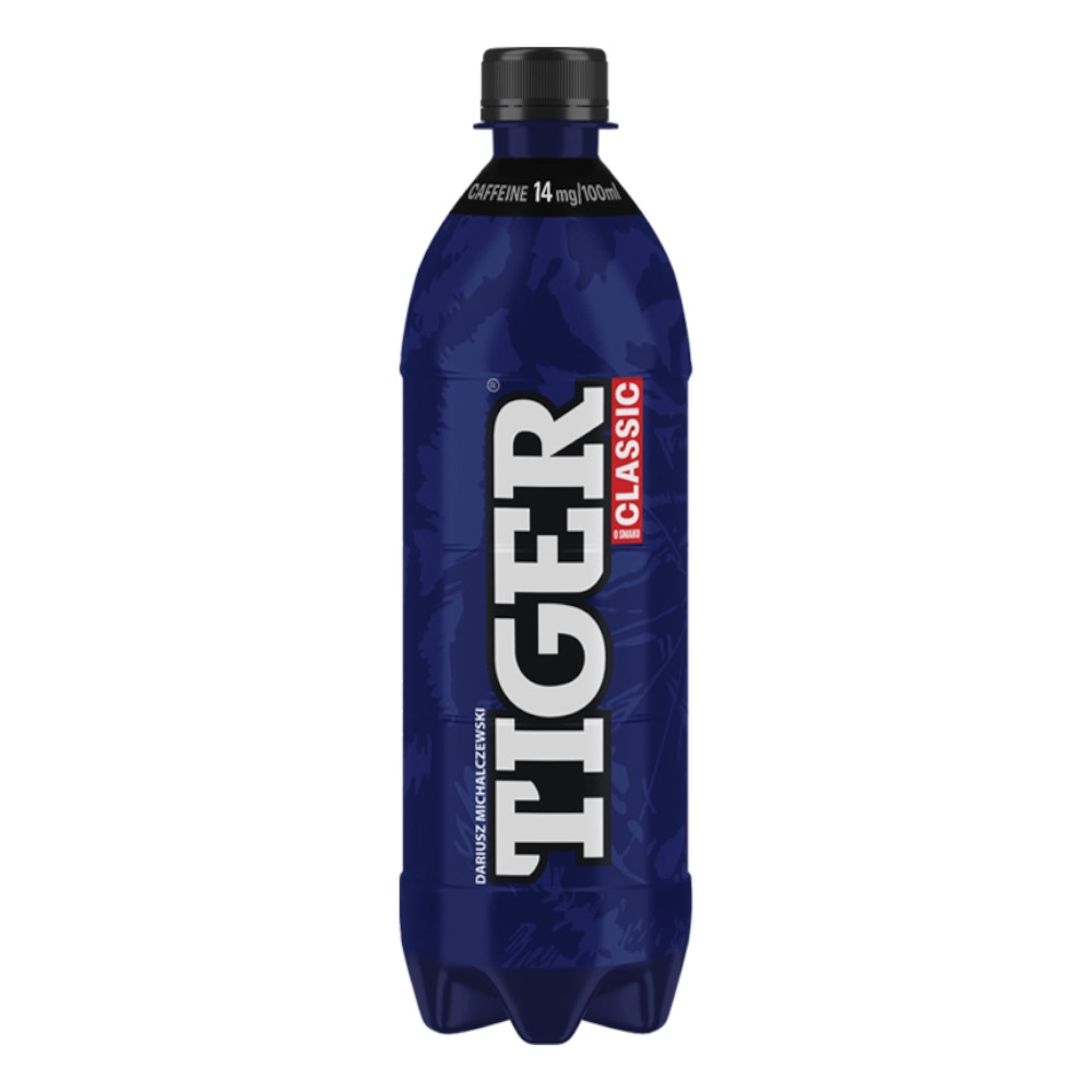 Energetyk Tiger Classic 12 x 500 ml Pet DRS