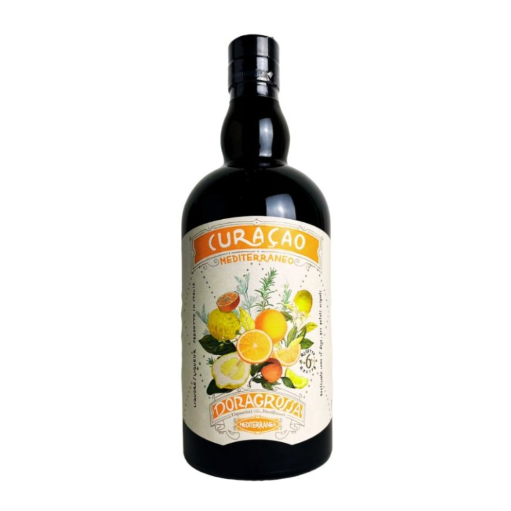 Likier Doragrossa Curacao Mediterraneo 40% 700 ml