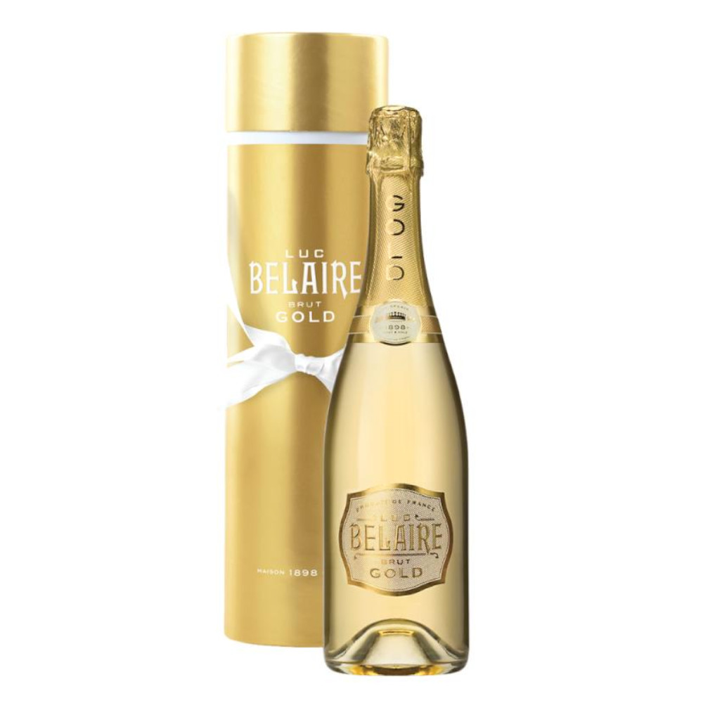 Wino musujące Luc Belaire Brut Gold 12,5% białe wytrawne 750 ml tuba