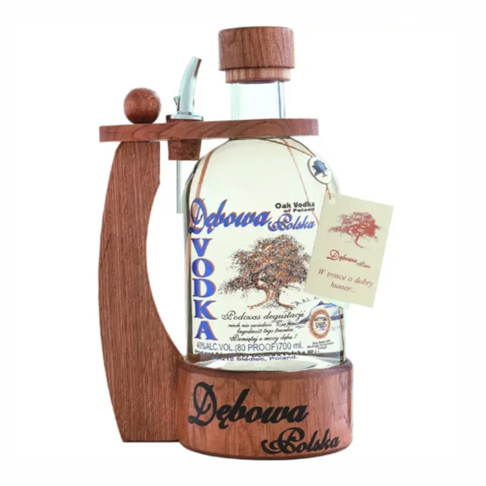 Wódka Dębowa Polska z uchem dębowym 40% 1000 ml