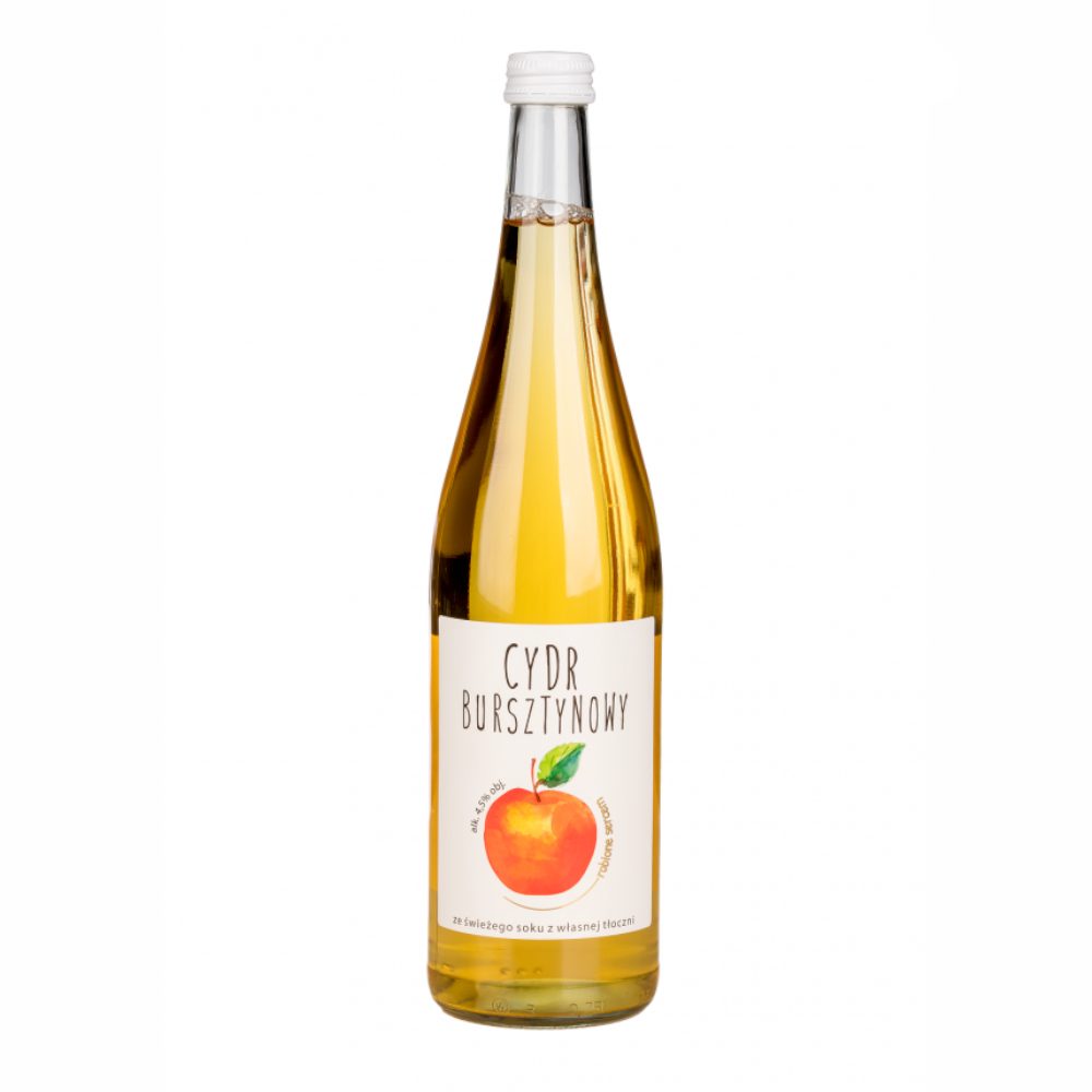 Cydr Bursztynowy Wiśnia 4,5% 740 ml