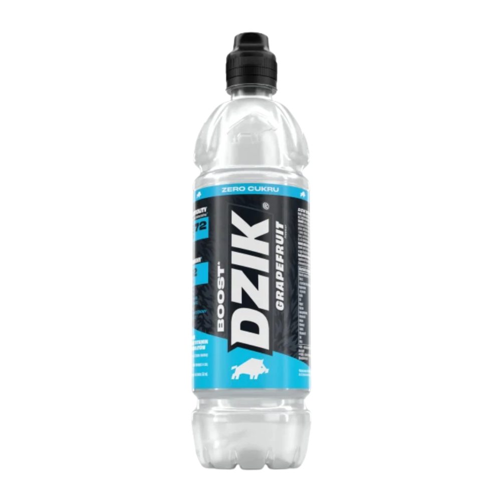 Napój Dzik Vitamin Boost Zero Grapefruit 750 ml DRS