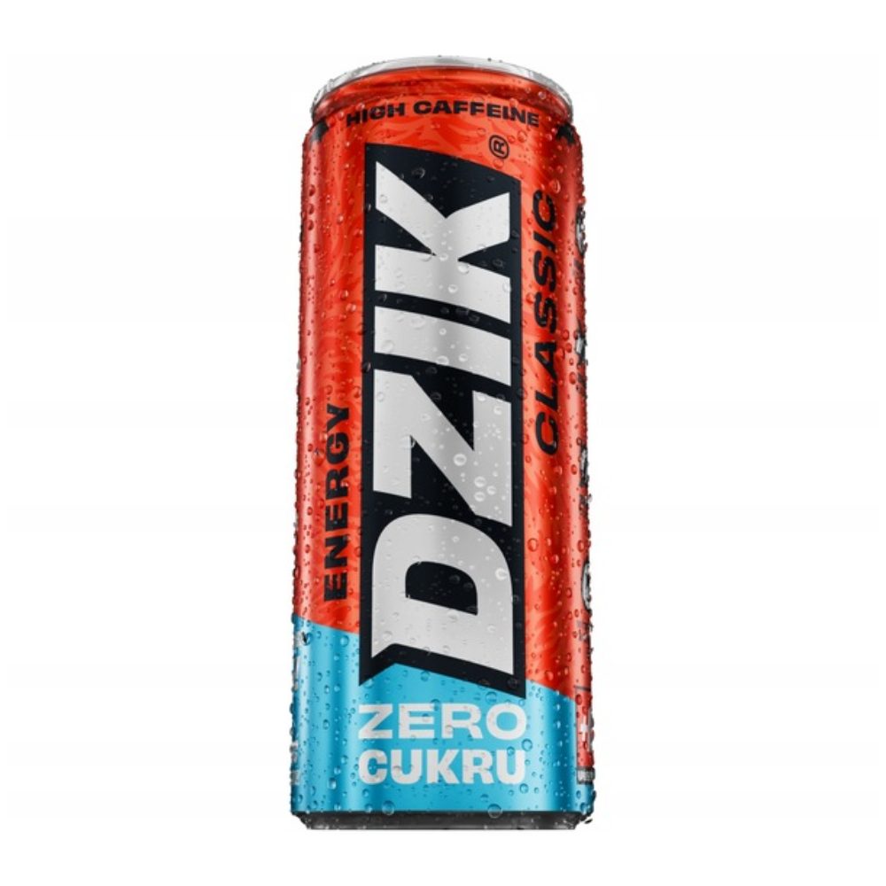 Napój energetyczny Dzik Energy Zero Kalorii Cherry 250 ml DRS
