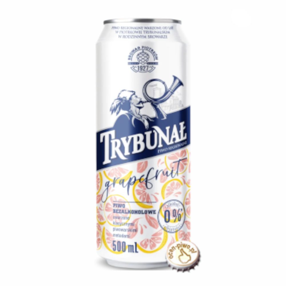 Piwo Trybunał Grapefruit 0% 250 ml