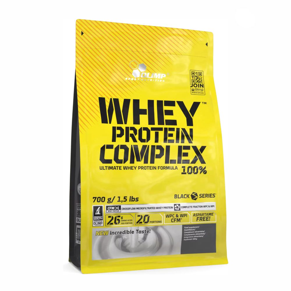 Whey Protein Complex 100% 0,7 kg bag jagoda EN,SE,FR,ES,IT,PL