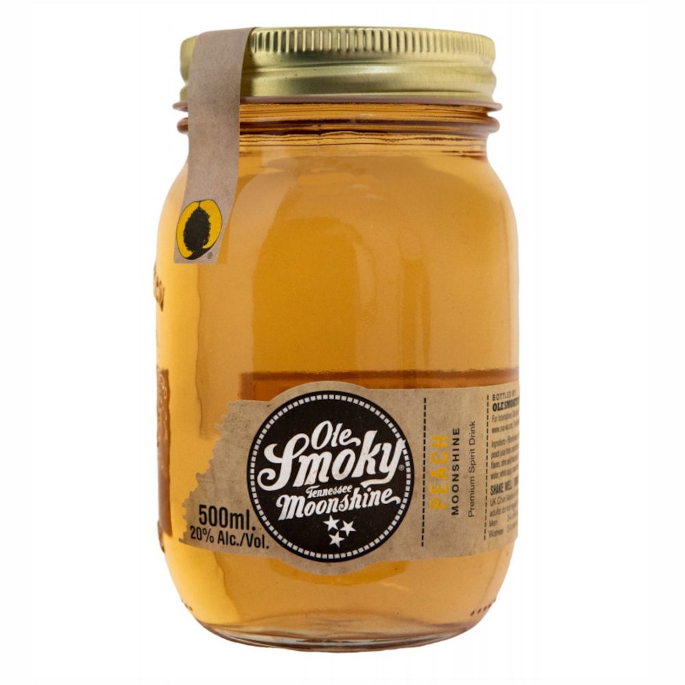Bourbon Ole Smoky Peach 20% 500 ml