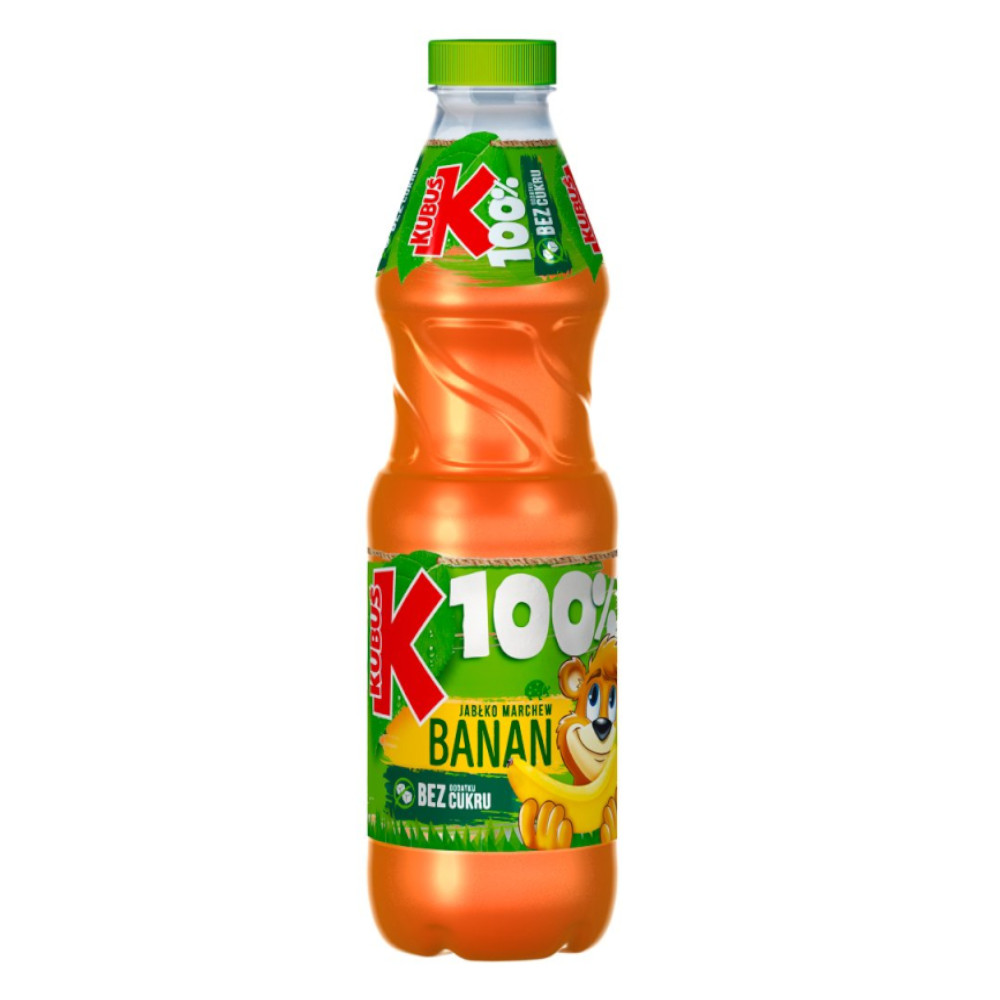 Sok Kubuś jabłko marchew banan 850 ml DRS