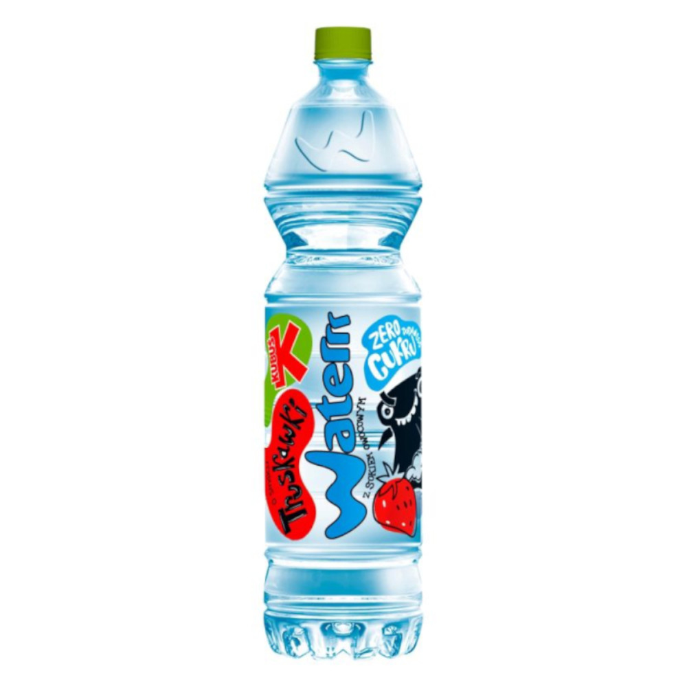 Napój Kubuś Waterrr 20% Soku Truskawka 1500 ml PET DRS