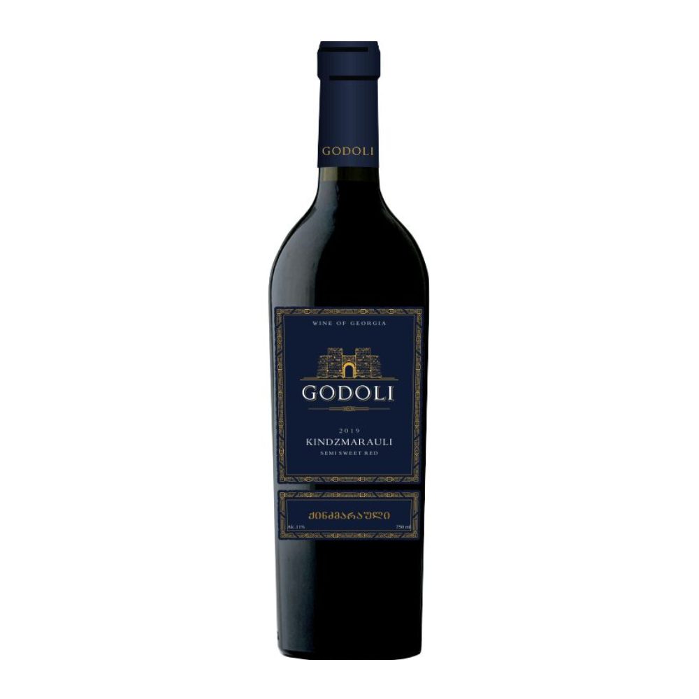 Wino Godoli Kindzmarauli 11% czerwone półsłodkie 750 ml
