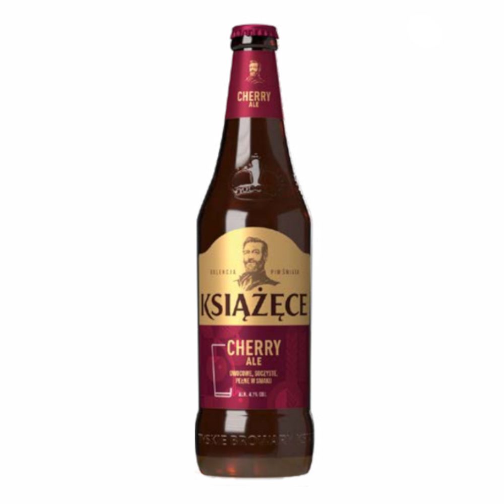 Piwo Książęce Cherry ALE 4,1% 500 ml