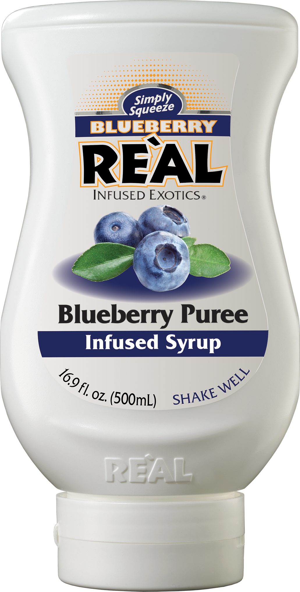 Real Blueberry Puree Przecier z Jagód 500 ml