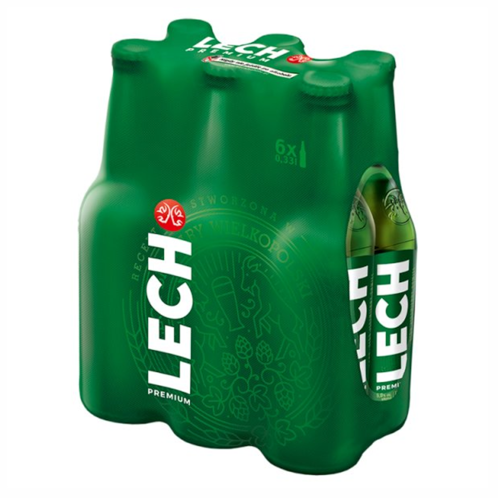 Piwo Lech Premium 5% 6 x 330 ml