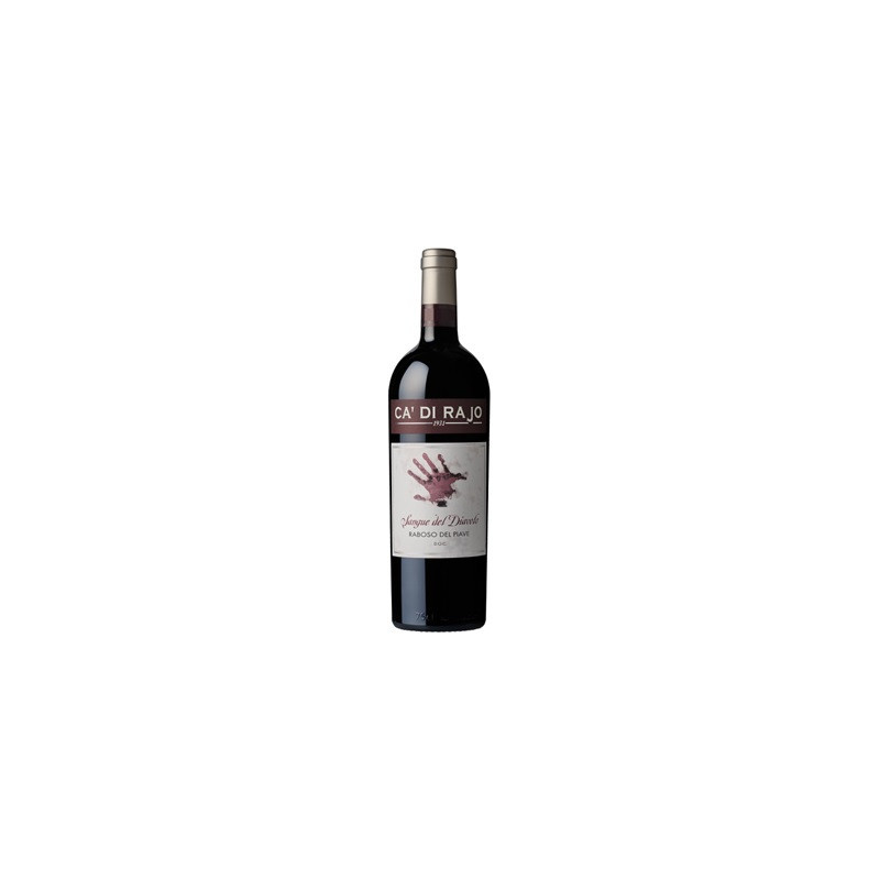 Wino Cadi Rajo Sangue Del Diavolo Raboso Del Piave DOC wytrawne czerwone 14 % 750 ml