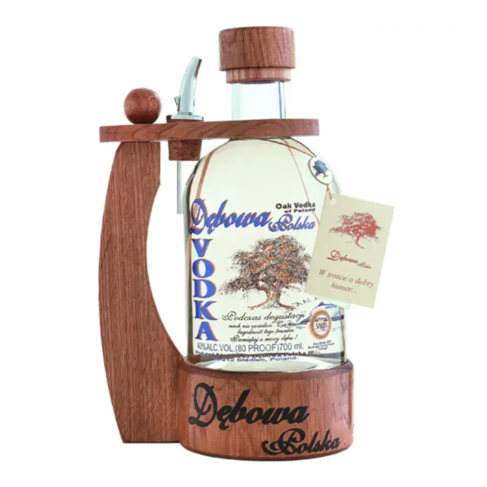 Wódka Dębowa Polska z uchem dębowym 40% 1000 ml