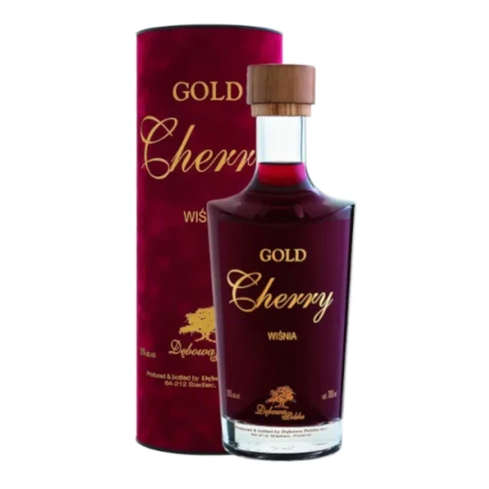 Likier Dębowa Cherry Gold 30% 700 ml