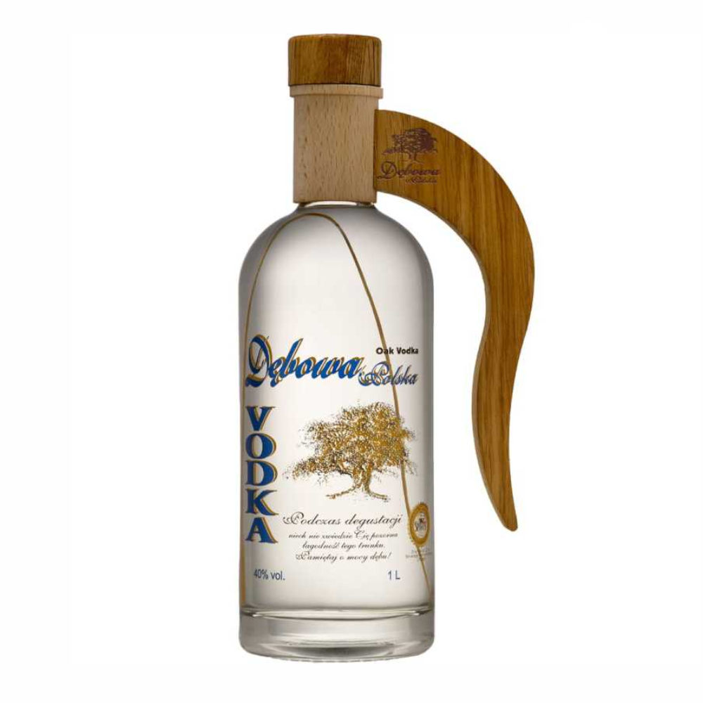 Wódka Dębowa Polska z łapką 40% 1000 ml