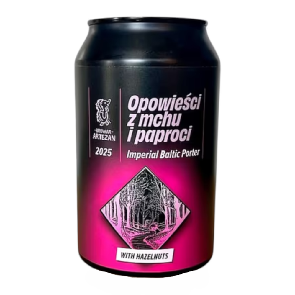 Piwo Artezan Opowieści z Mchu i Paproci Hazelnuts 9,5% 330 ml puszka
