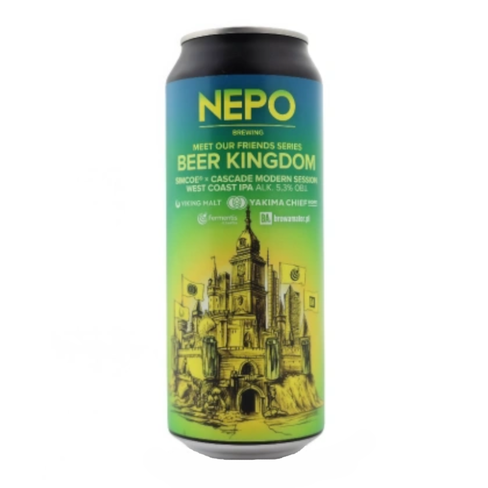 Nepomucen Beer Kingdom 5,3% 500 ml puszka