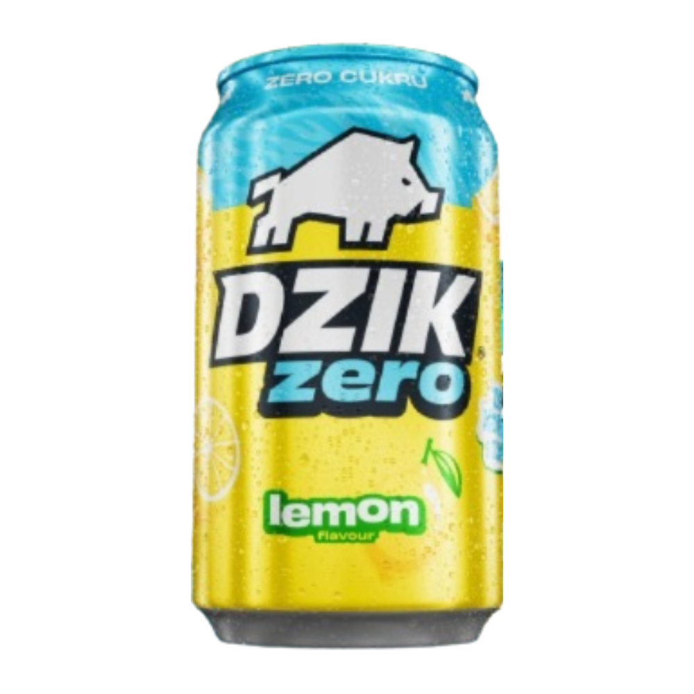 Napój energetyczny Dzik Energy Zero Kalorii Lemon 330 ml DRS