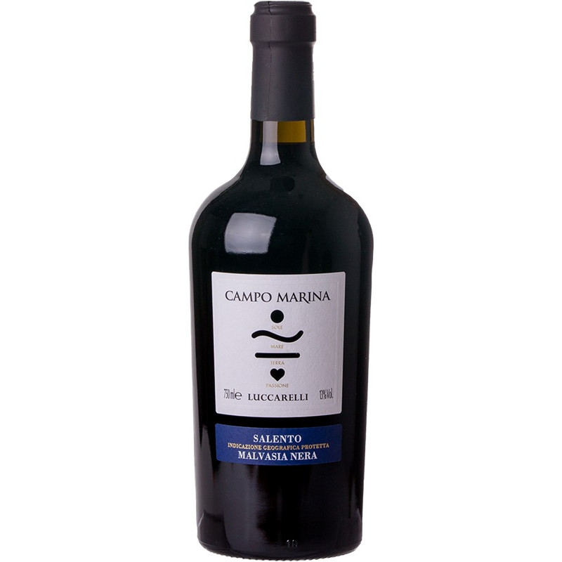 Wino Campo Marina Malvasia Nera Salento wytrawne czerwone 13 % 750 ml