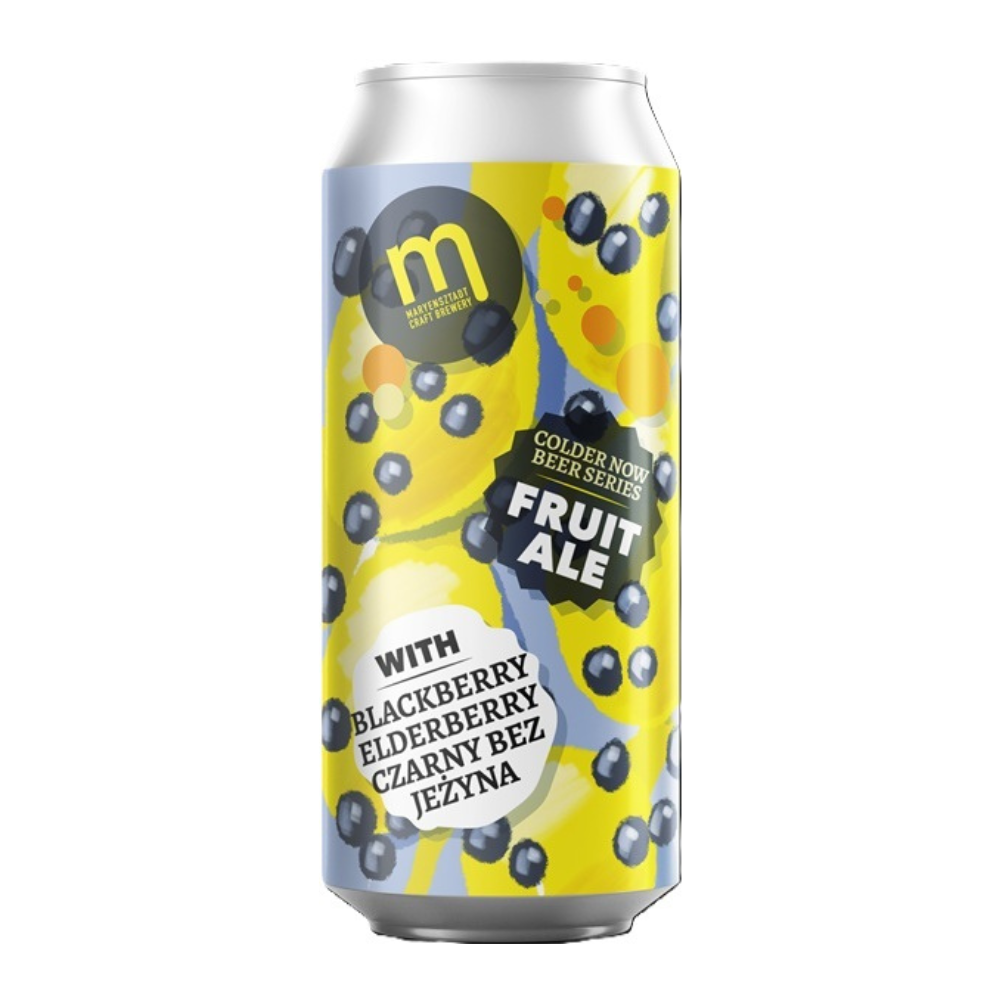 Piwo Maryensztadt Colder Now Fruit Ale Blackberry, Elderberry 5% 500 ml puszka